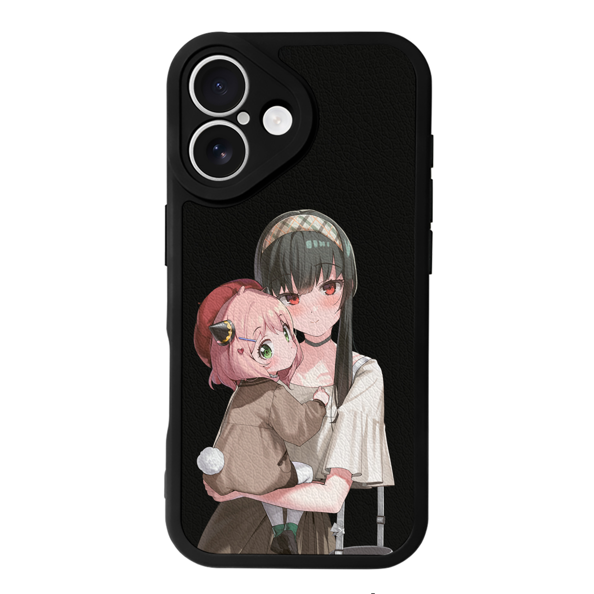 （画像用） SPY×FAMILY间谍家家酒 【iPhone 16シリーズ対応】シリコンスマホケース（レザー調） 材質：シリコン